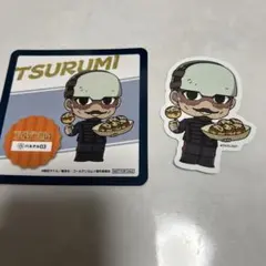 ゴールデンカムイ バルチカ03 大阪　飲食特典 コースター鶴見中尉　ステッカー