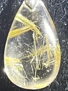 【天然石】ルチルクォーツ ペンダントトップ
