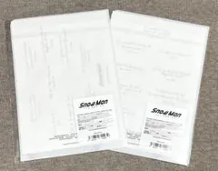 SnowMan POPUP 台北　バンコク　ポスター2枚セット