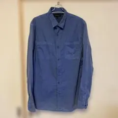 BANANA REPUBLIC 長袖シャツ ブルー Lサイズ