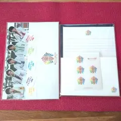 嵐 ワクワク学校 レターセットとブックマークの2点セット