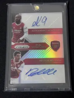 PANINI PRIZM LACAZETTE/BELLERIN AUTO