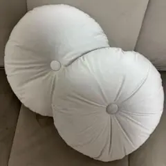 IKEA クッション グレー