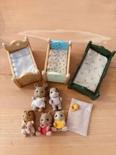 シルバニアファミリー ベッドセット