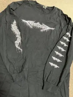 FESTERDECAY デスメタル　ゴアグラインド　ロンT　L 袖プリントあり