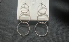 ピアス 両耳用 ピングゴールド