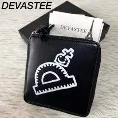 【新品未使用】希少　DEVASTEE デヴァステ　レザー　二つ折り財布