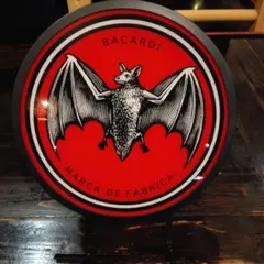 Bacardí LEDライト バットロゴ　非売品