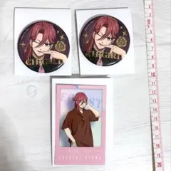 ブルーロック　千切豹馬　3点セット(ばろばろカフェ・ラウンドワン)