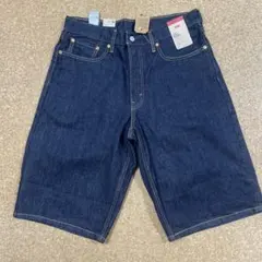 新品 【W36】Levi's 470 Baggy ダーク紺 ハーフパンツ - メルカリ
