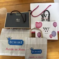 ブランドショッピングバッグセット