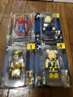 BE@RBRICK ベアブリック　クレベリン　スパイダーマン　エックスマン