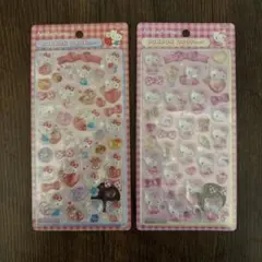 【国内正規品】ハローキティ ボンボンドロップシール第二弾　2枚セット