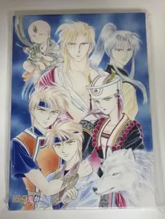 ふしぎ遊戯 キャンバスアート DMMスクラッチ 朱雀 青龍 ふしぎ遊戯 朱雀箱＆青龍箱