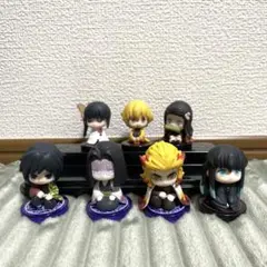 鬼滅の刃 柱合会議　すわらせ隊7体 ガチャ