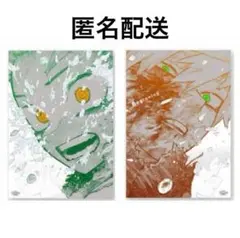 ヒロアカ展 原画展 A2アートポスター ２枚セット 緑谷出久 爆豪勝己