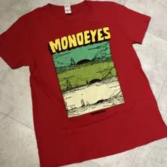 MONOEYES モノアイズ レッド Tシャツ Lサイズ