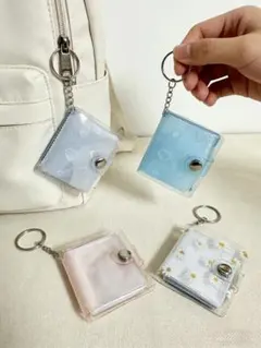 ミニミニシール帳キーホルダー ミニアルバム 推し活【4個セット】