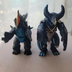 ゴモラ　ソフビ　2体セット ゴモラ ソフビ 2体セット ゴモラ と、#ゴモラII。レトロタイプソフビで