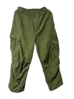 カーゴパンツ 軍パン ワイドパンツ M メンズ カジュアル GU ジーユーのサムネイル
