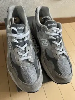 New Balance 992 グレー スニーカー