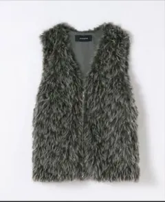 ジーナシス　今期　MIXカラーファーベスト/593633