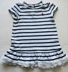 ラルフローレン　12M 半袖ワンピース