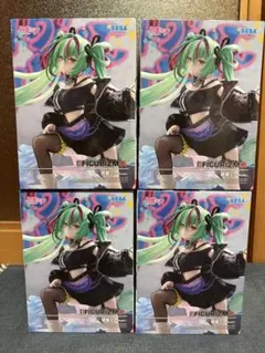 初音ミクシリーズ　FIGURIZMα　初音ミク-Punk！　4個
