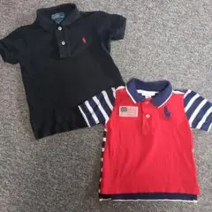 80　ポロ　ラルフローレン　ポロシャツ　2枚セット　まとめ売り　１歳　12M