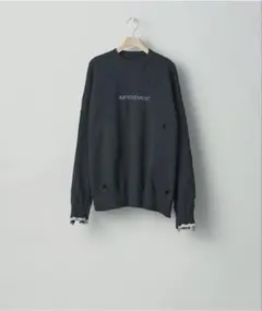 23aw stein OVERSIZED REBUILD SWEAT LS