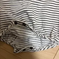 monbebeボーダーロンパース