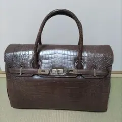 新品 希少 定45万 JRA クロコダイル ポロサス ハンドバッグ リュック 新品 希少 定45万 JRA クロコダイル ポロサス ハンドバッグ リュック