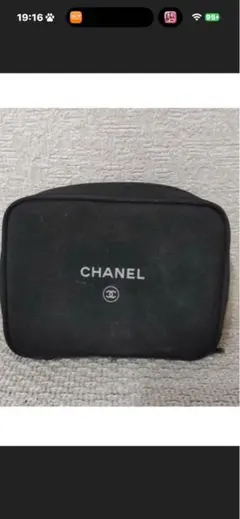 CHANEL ポーチ ブラック エナメル - メルカリ