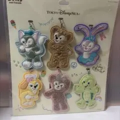 東京ディズニーリゾート　セイチーズ　ダッフィーフレンズ　ワッペンバッジ　セット