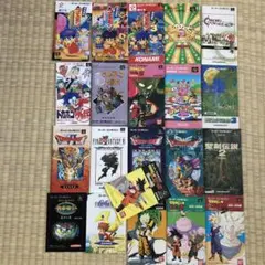 【ジャンク】スーパーファミコンソフト説明書のみ