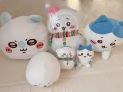 ナガノ ちいかわ ハチワレ モモンガ プレミアムドームクッション ぬいぐるみ