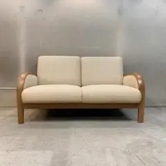 マルニのチェック柄ソファ2シーター
