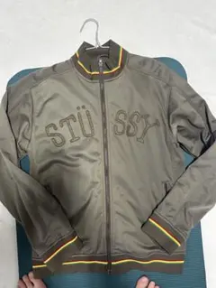 【激レア◎】STUSSY　トラックジャケット　ビックロゴ　美品　90sのサムネイル