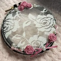 巻き薔薇　ピアスホルダー