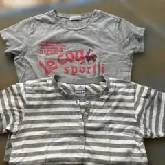 le coq sportif 　アディダス　グレー系 半袖Tシャツ　2枚組のサムネイル