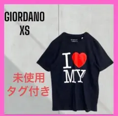 新品　未使用　[GIORDANO ❤️MY ビックプリント　Tシャツ　半袖　XSのサムネイル
