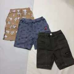 【プティマイン×コストコ　90 ハーフパンツ　3点セット】