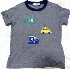 familiar キャラクター刺繍 Tシャツ 110cm familiar ファミリア クマ パン刺繍 Tシャツ 110cm - メルカリ
