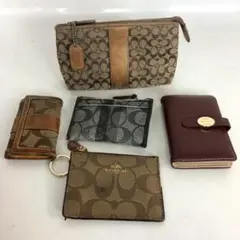 COACH コーチ など シグネチャー 財布 カードケース ポーチ 小物 セット