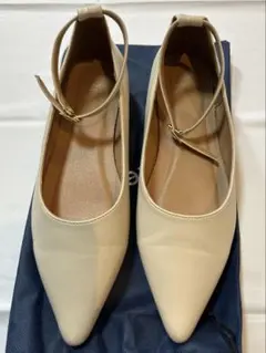ブライダルシューズ　クリーム色　26cm