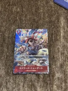 ONE PIECE エドワード・ニューゲート カード SRパラレル