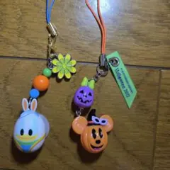 ハロウィン ミッキー ドナルド ストラップセット