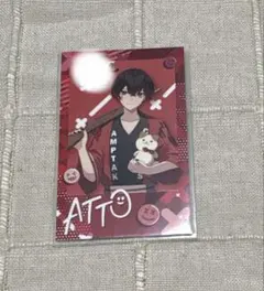 AMPTAKxCOLORS あっとくん　サイン　フォトカ