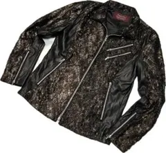 TORNADO MART クロコジャガード レースアップ ライダースジャケット 楽天市場】TORNADO MART∴クロコジャカードライダースブルゾン