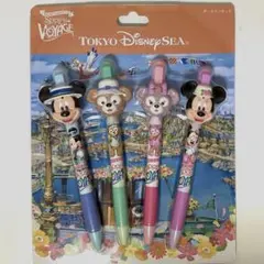 ディズニーリゾート　ダッフィー ミッキー ボールペンセット